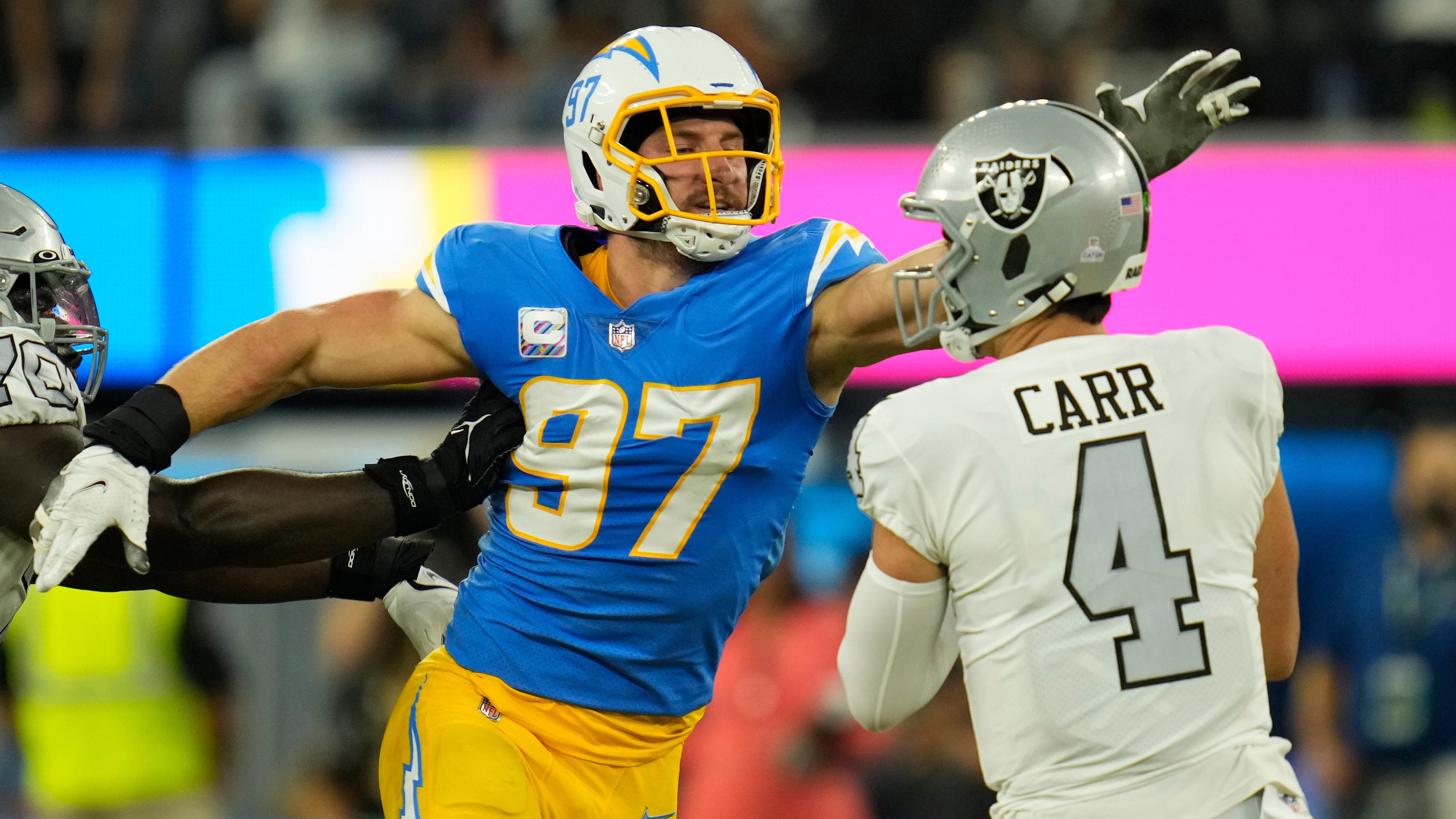 Las Vegas Raiders vs. Los Angeles Chargers, Live Postgame