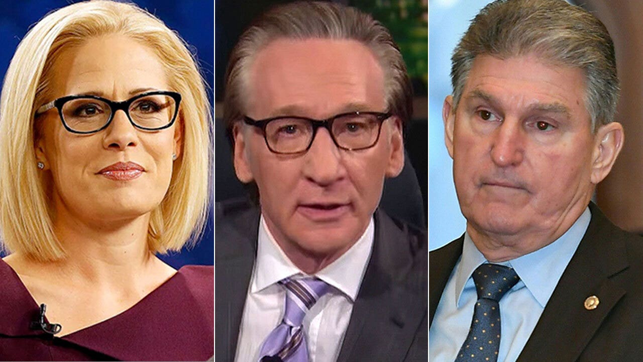 Bill Maher defends Sinema, Manchin: Maybe they have 'their thumb more on the pulse on the average Democrat'