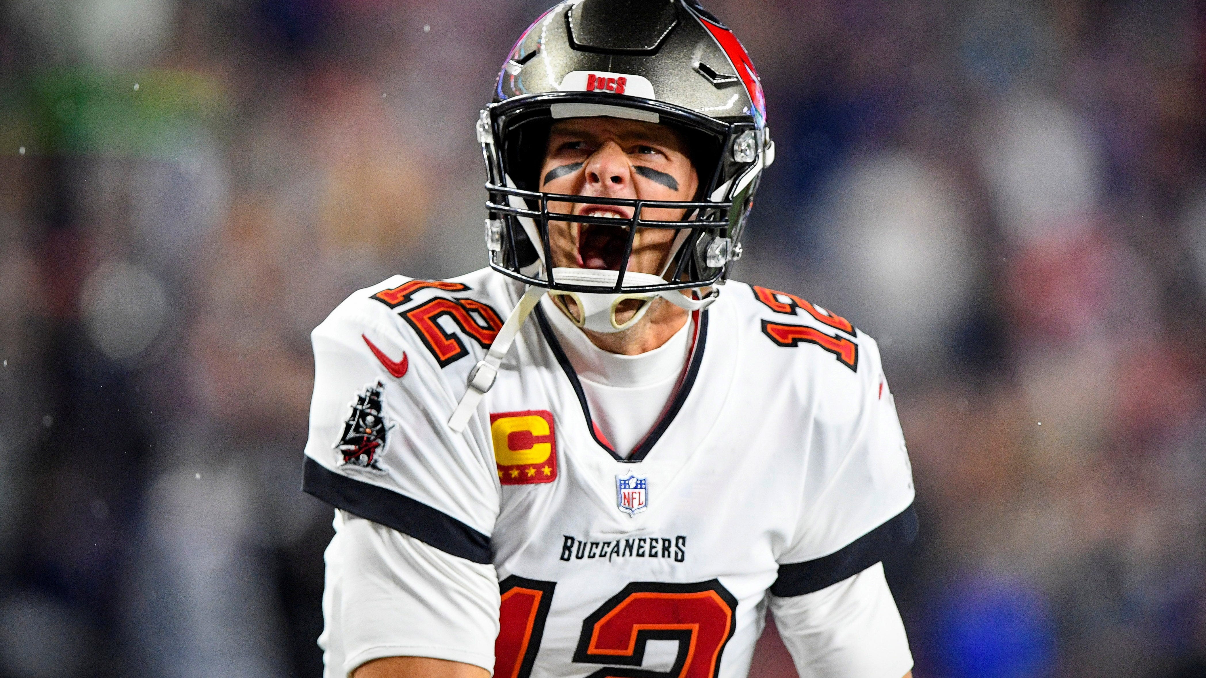 Tom Brady in a Bucs uniform