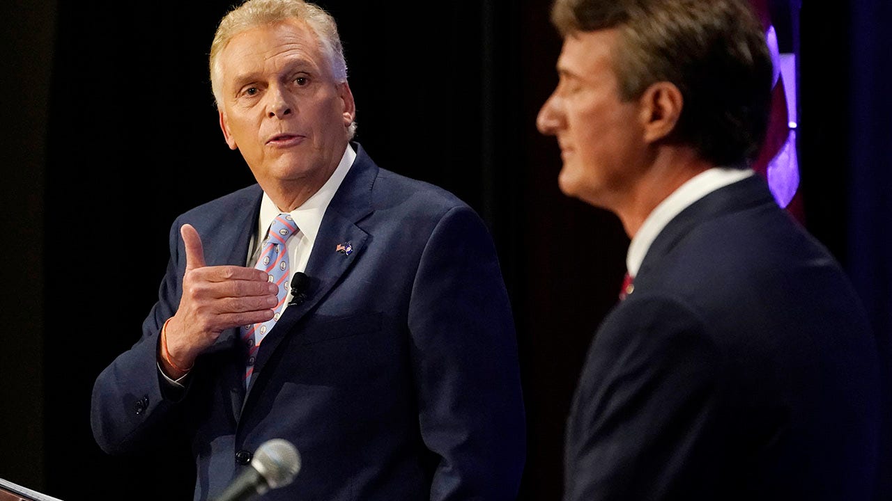 McAuliffe chides Youngkin for not taking 'tough questions' after he stormed off TV interview
