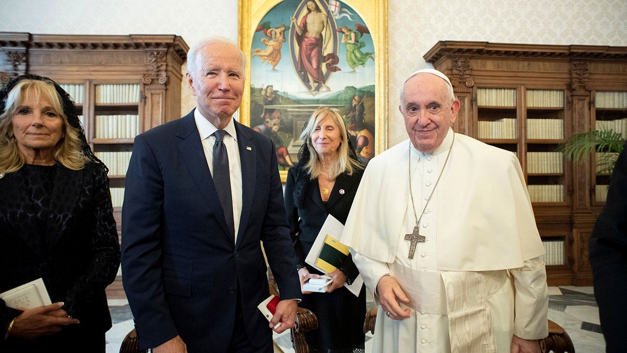 FOX NEWS: Biden slammed by Catholic priests for meeting with Pope Francis, taking communion October 31, 2021 at 12:26AM