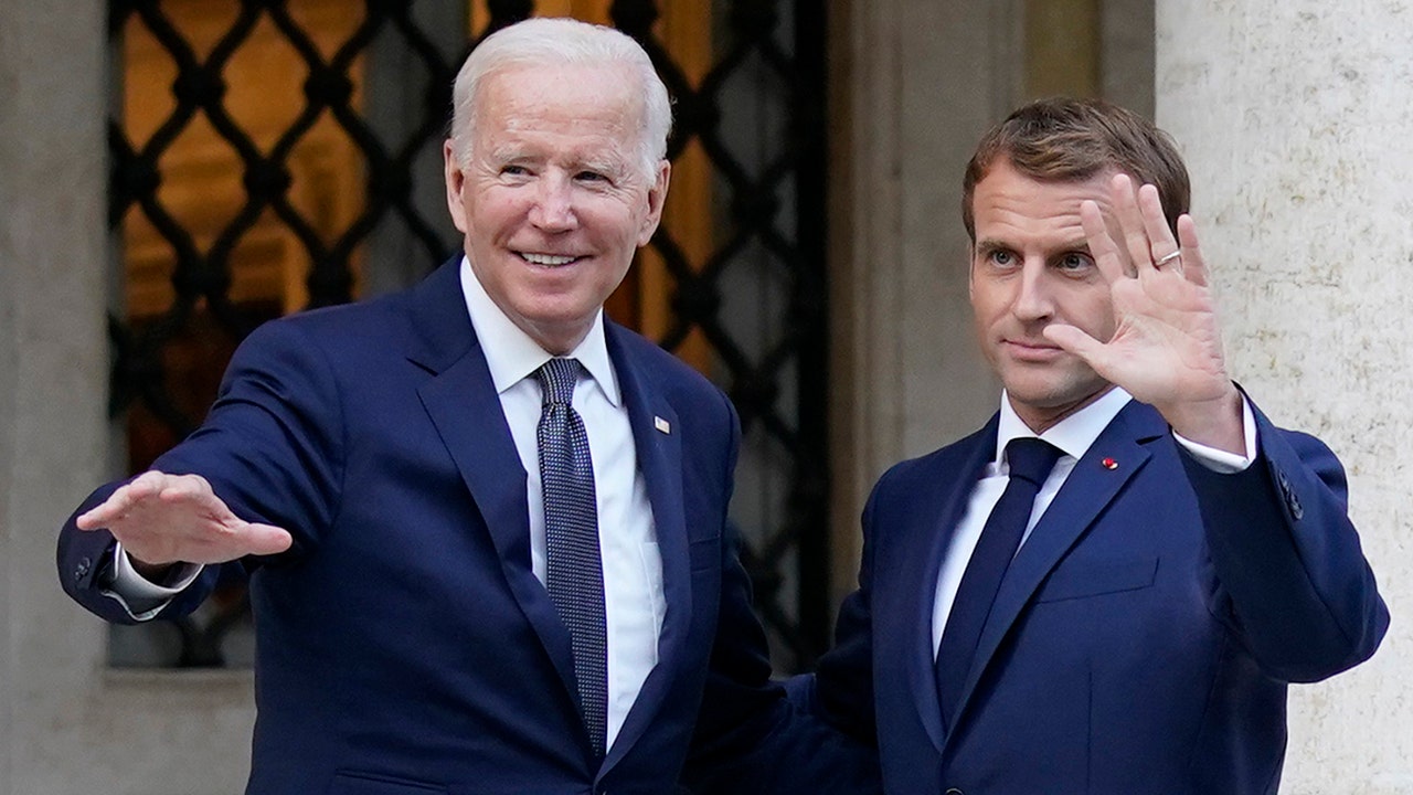 Biden meets Macron, calls AUKUS announcement that angered France 'clumsy'