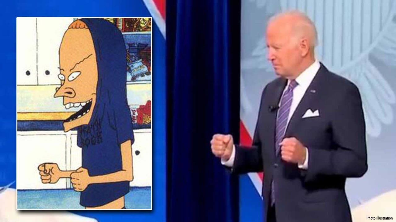 Biden widely mocked on social media for bizarre hand gestures