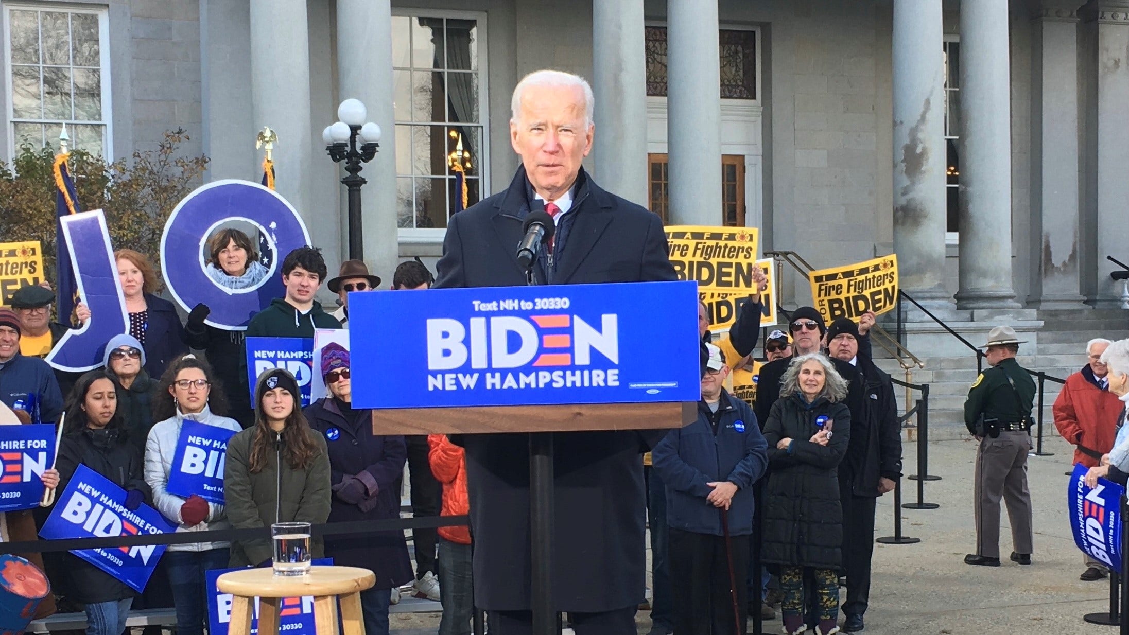 Testigo 2024: El apoyo de Biden disminuye entre los demócratas en la primera primaria presidencial