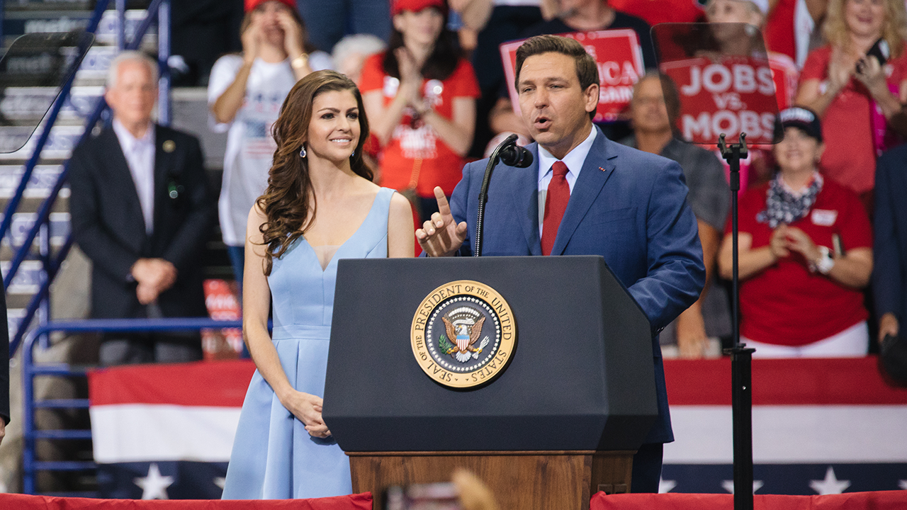 Desantis Campaign Ad Highlights Governors Support For His Wife During Her Battle With Breast 