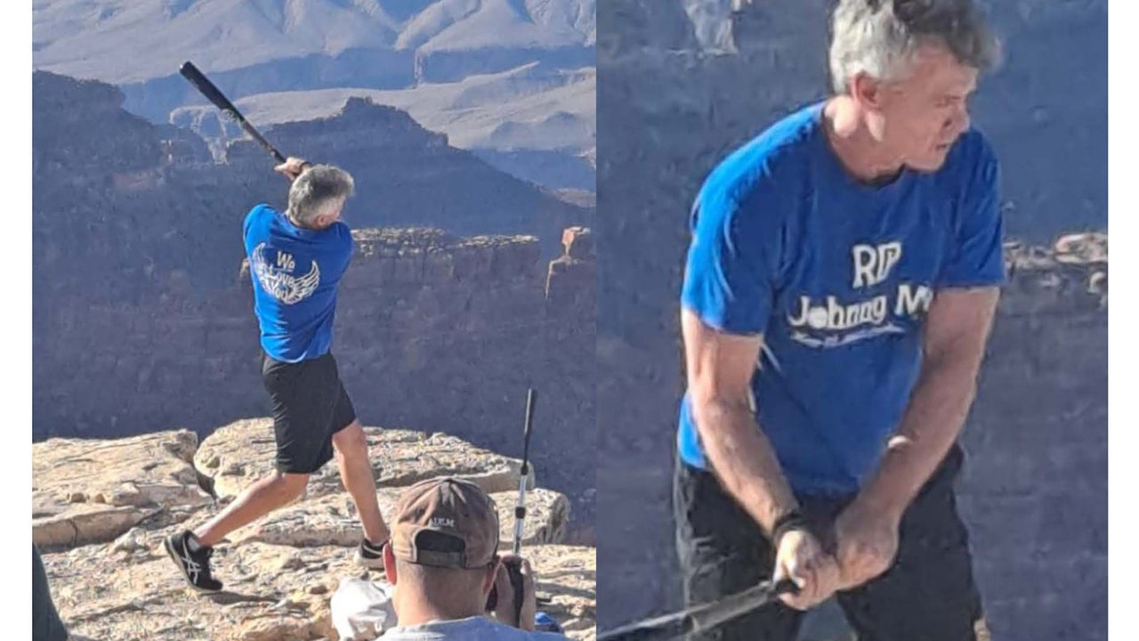 National Park Service contacts man seen hitting baseball into Grand Canyon