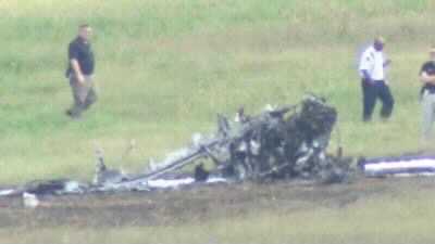 Fiery Georgia plane crash leaves 4 dead