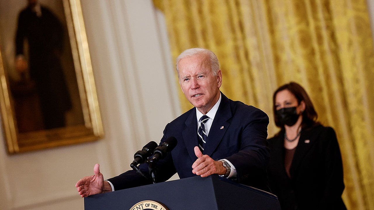 Biden takes no questions on reconciliation speech before jetting off on European trip: 'I'll see you in Rome'