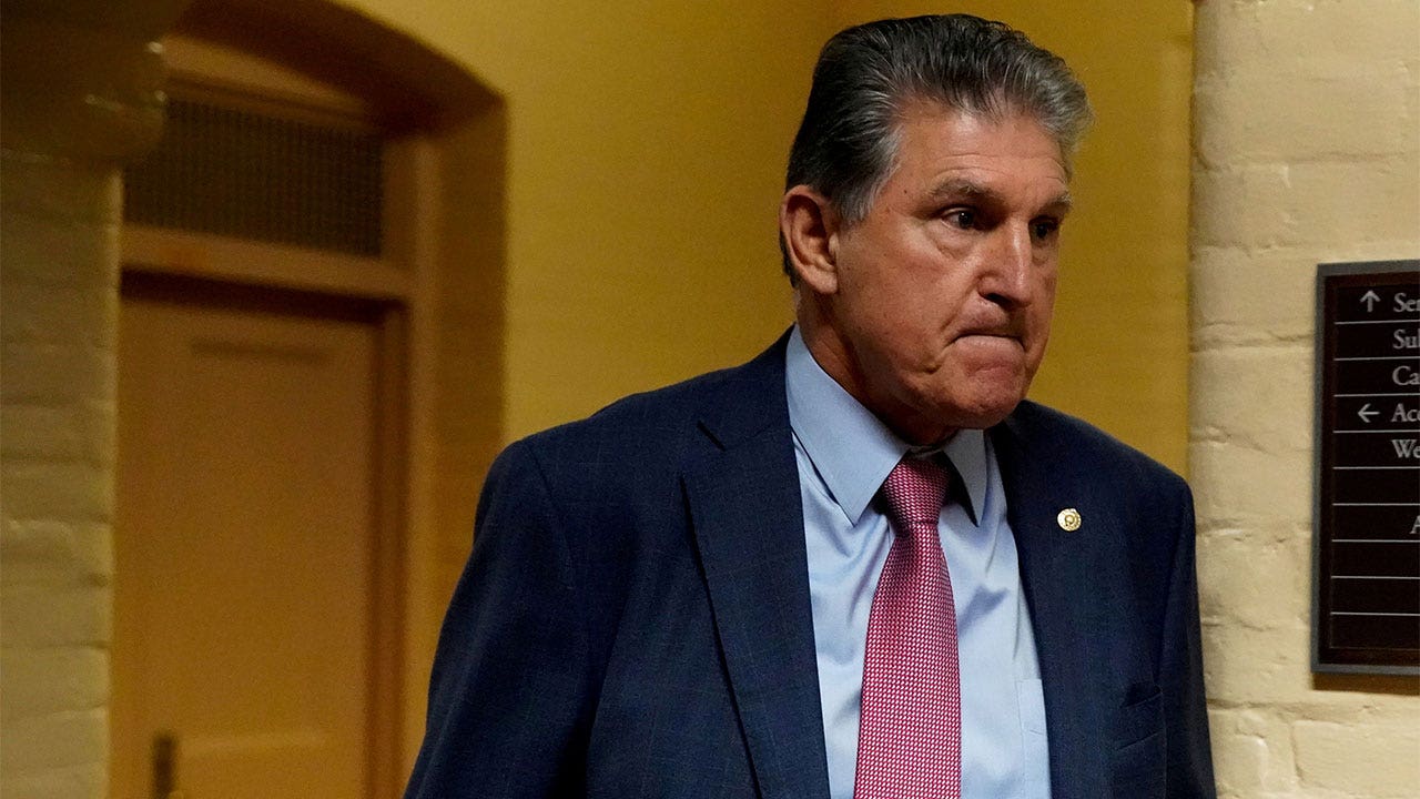 Media question Manchin's presser, suggest he's 'seizing the chance to damage' Biden