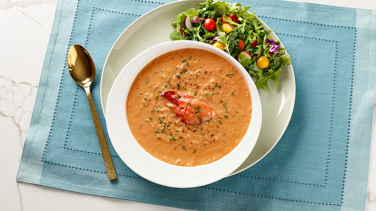 Indulgent lobster bisque recipe for fall