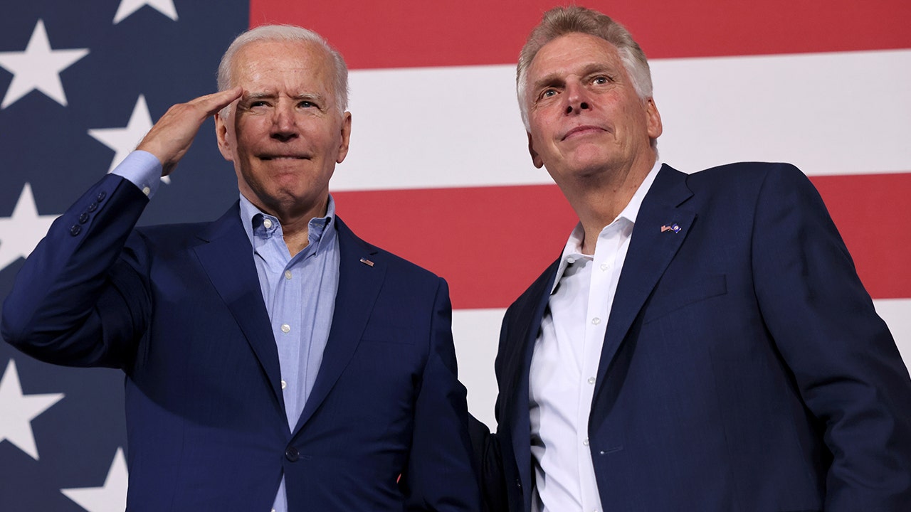 Biden to campaign with Terry McAuliffe in toss-up Virginia election