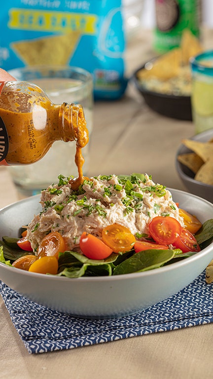 Chipotle chicken salad for your game day lineup: Try the recipe