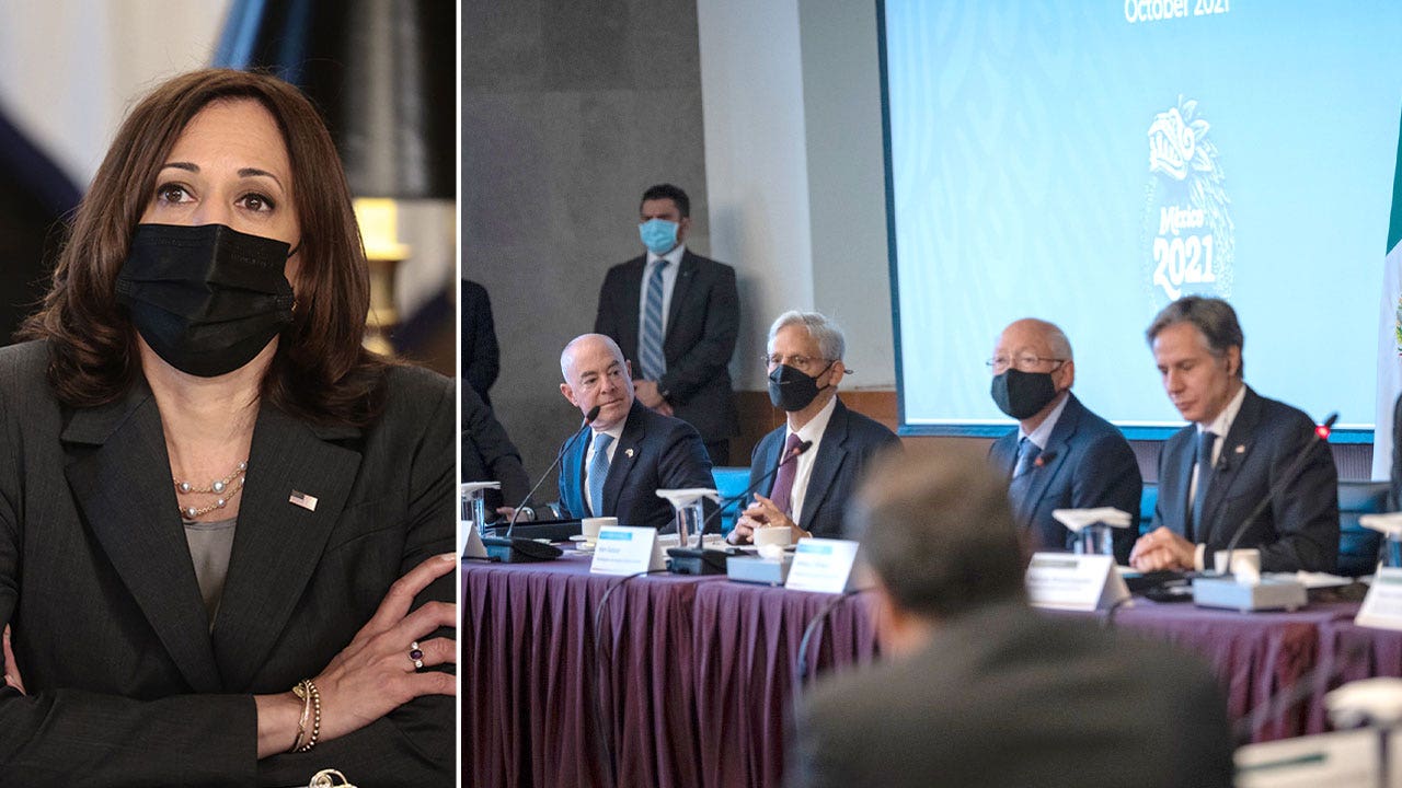 Kamala Harris skips US-Mexico border-security meeting, goes to New Jersey instead