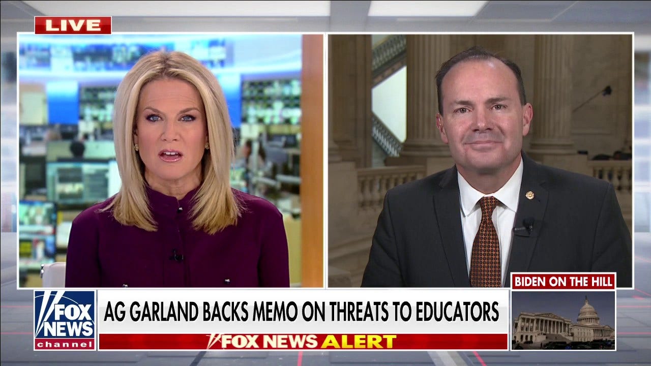 Mike Lee hammers Garland for standing by DOJ memo: Not a 'scintilla of evidence' to back it up