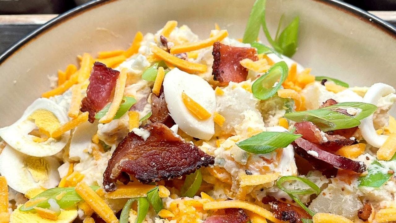 Super Bowl loaded potato salad for game day: Try the recipe