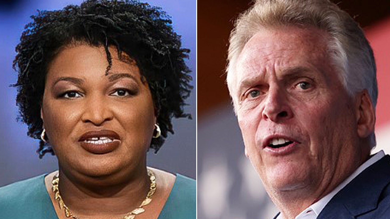 Stacey Abrams campaigns for McAuliffe in churches: 'Voting is an act of faith'