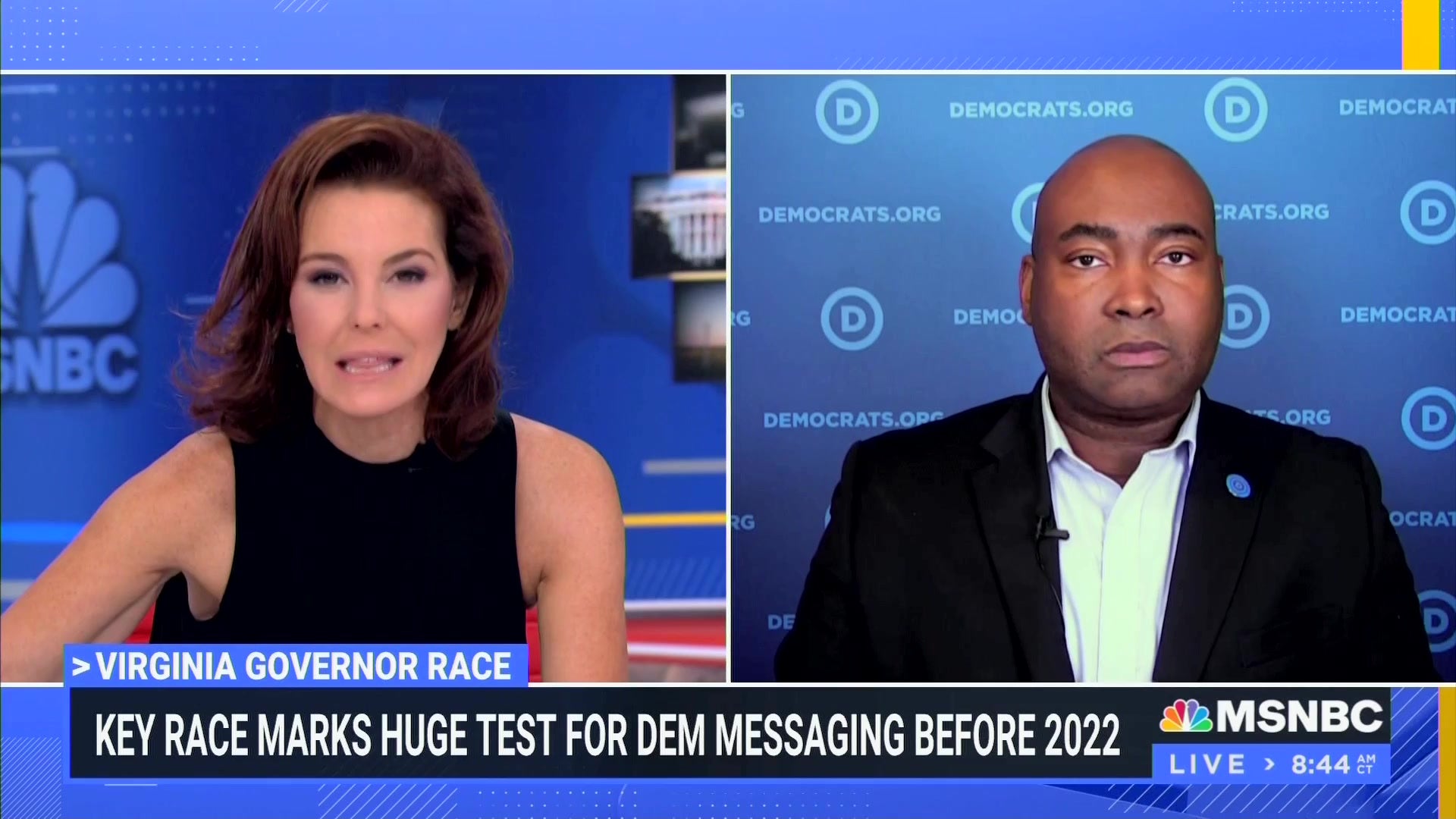 MSNBC's Stephanie Ruhle grills DNC chair on Dems running 'against Trump,' not on policy: 'He's not in power!'