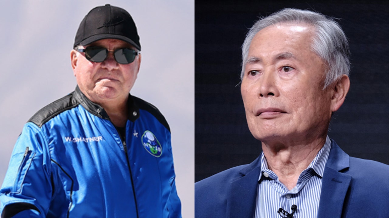 William Shatner claps back at George Takei's body-shaming comments following Blue Origin flight: 'Don't hate'