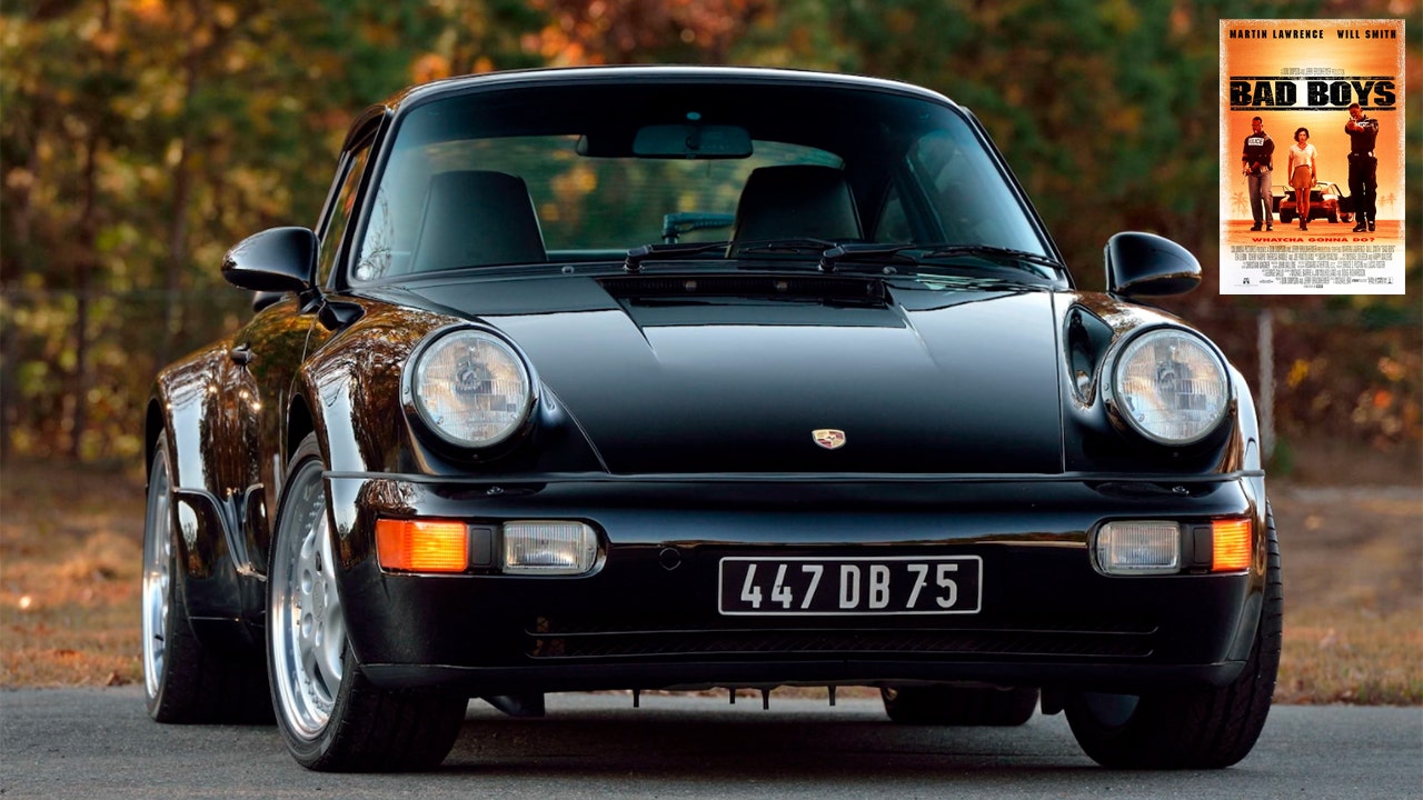 Will Smith's 'Bad Boys' 1994 Porsche 911 Turbo is being auctioned for the first time