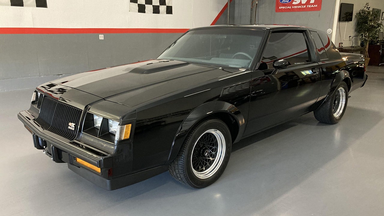 Barely-driven 1987 Buick GNX muscle car sold for $236,000