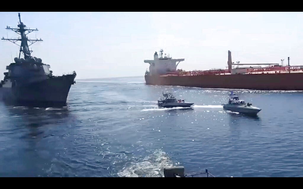 Officials tell AP that Iran seized Vietnamese oil tanker