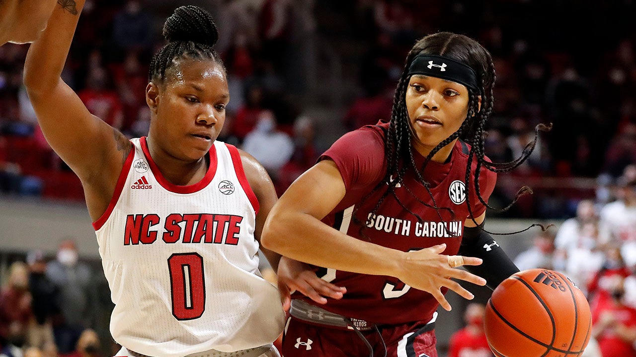 Cooke, No. 1 South Carolina women beat No. 5 NC State 66-57