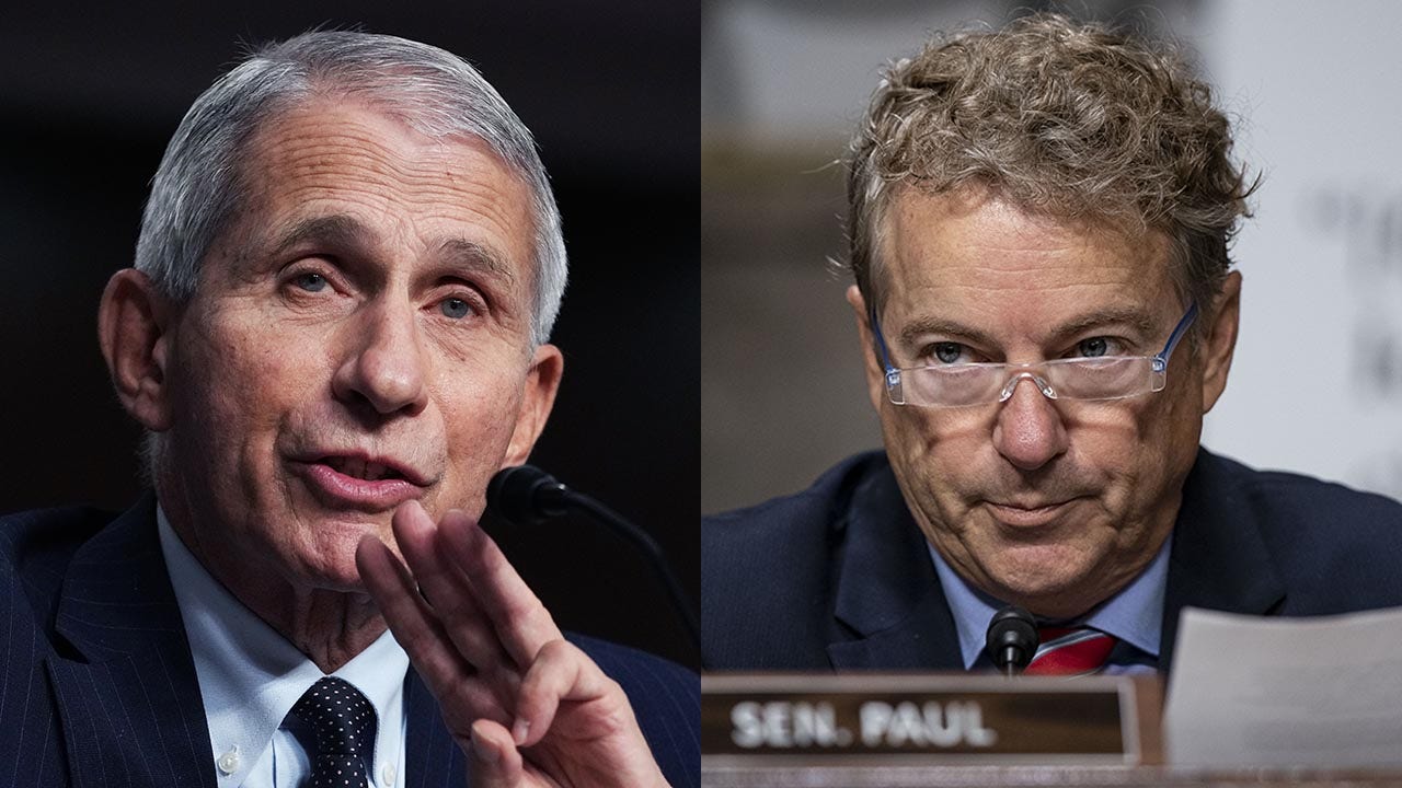 Rand Paul blasts Fauci: 'Astounding and alarming' to declare 'I represent science' - Fox News