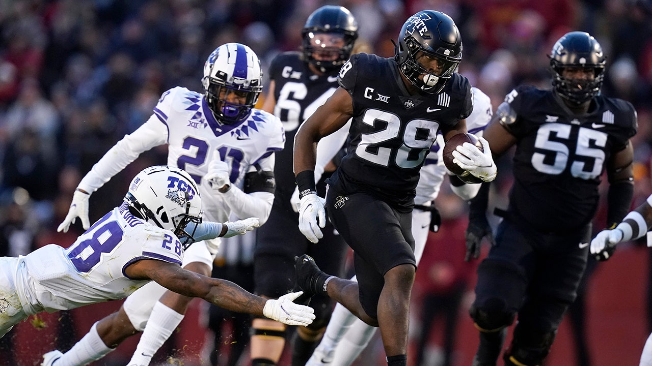 Hall is catalyst for Iowa State’s 48-14 romp over TCU