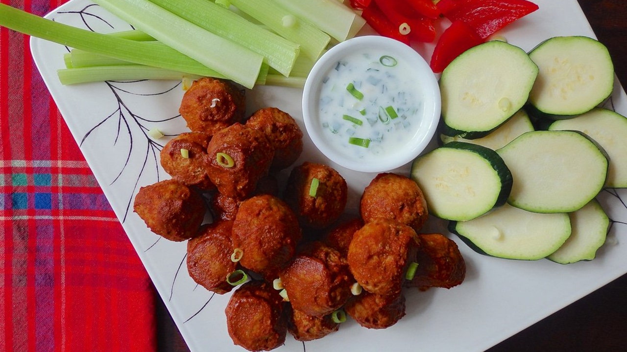 Buffalo turkey meatballs perfect for tailgating: Try the recipe