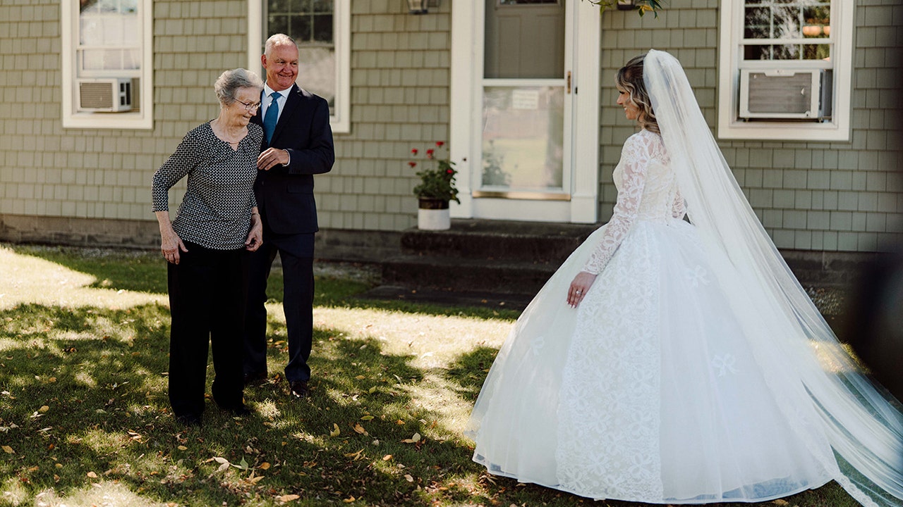 Bride wears her grandmother’s wedding dress 60 years later: 'It fit like a glove'