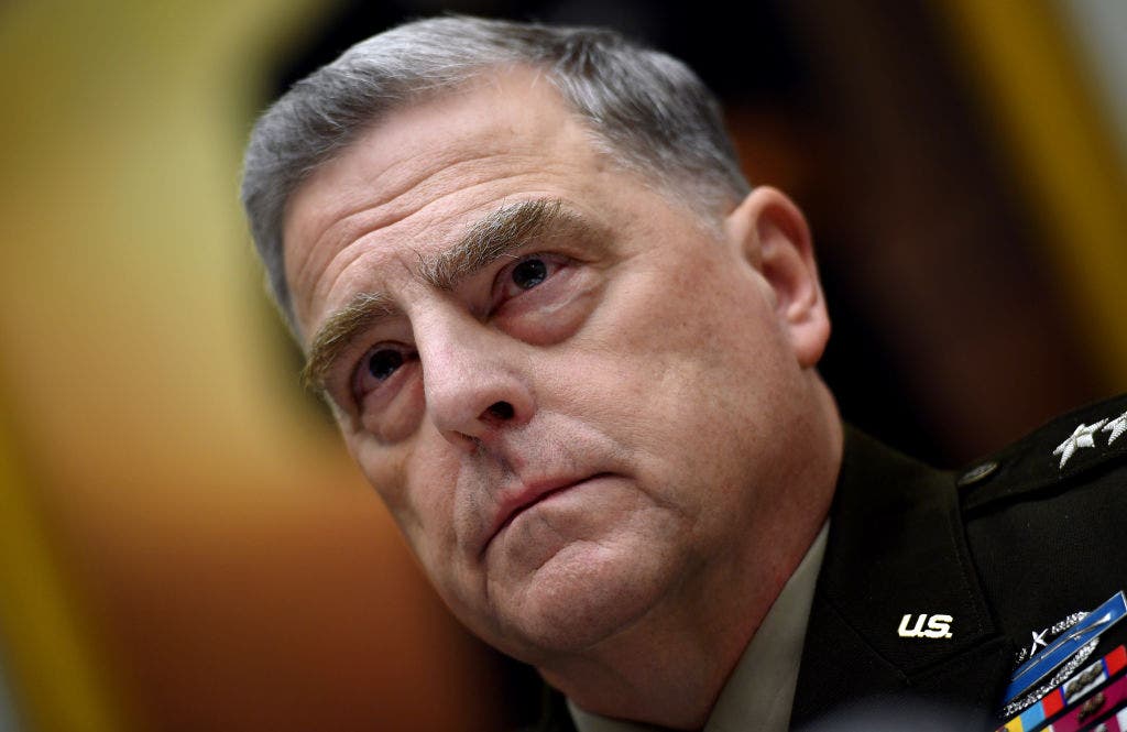 Joint Chiefs Chairman Mark Milley tests positive for COVID-19: 'Very minor symptoms'