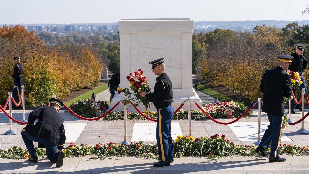 On this day in history, Nov. 11, 1921, Tomb of Unknown Soldier dedicated at Arlington National Cemetery