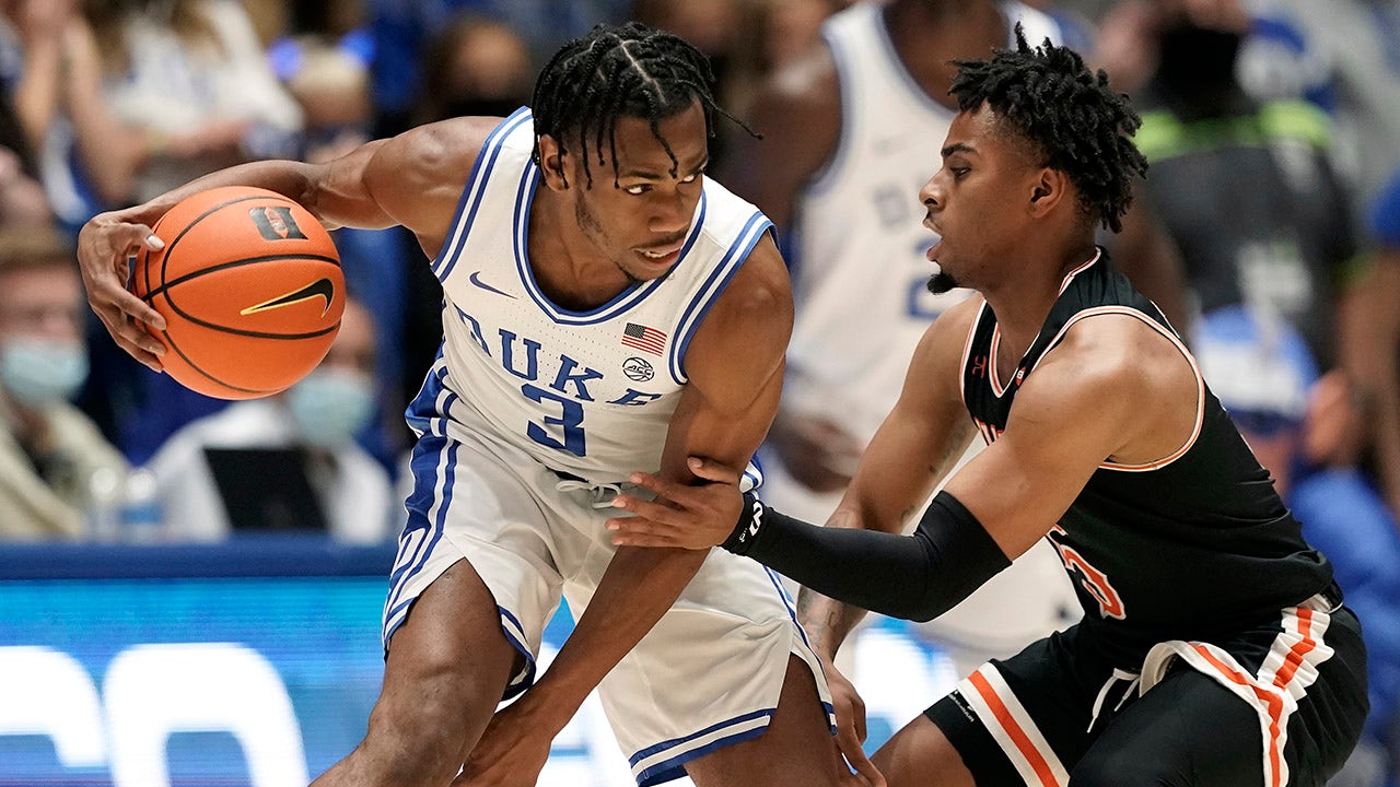 No. 9 Duke, down early, holds off Campbell for 67-56 win