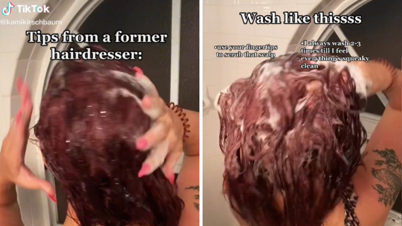 FOX NEWS: Woman's hairdressing video on TikTok says we're all washing our hair wrong
