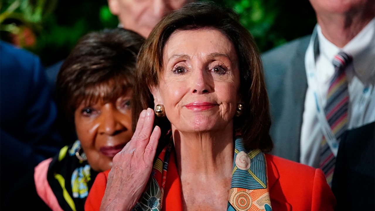 Pelosi lists items of infrastructure bill that has not passed, touting accomplishments at climate conference