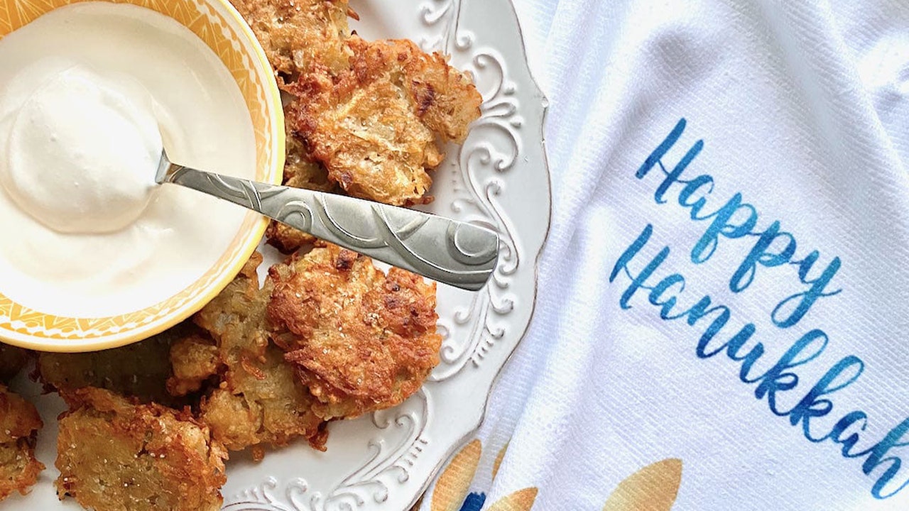 Crispy potato latkes for Hanukkah: Try the recipe