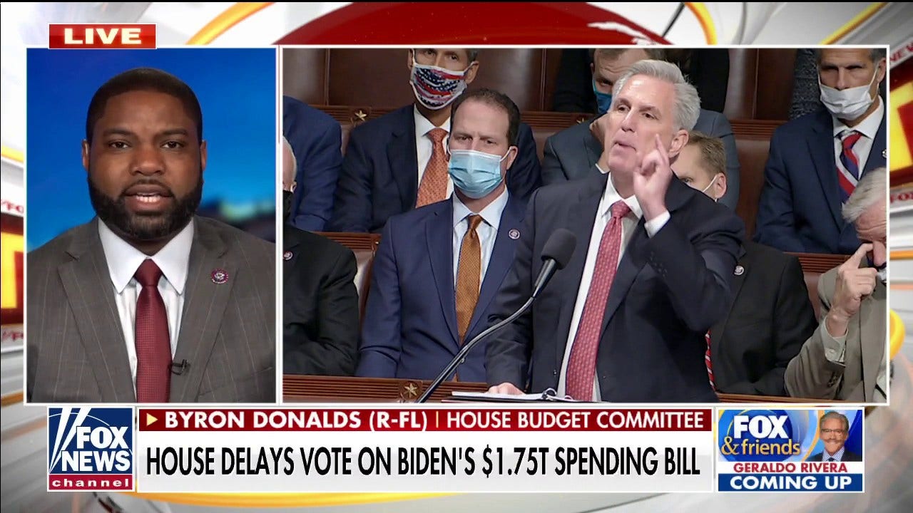 Rep. Byron Donalds: GOP Opposed Spending Bill Because It’s A ‘joke ...