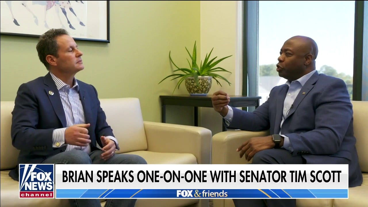 Sen. Tim Scott sits down with Brian Kilmeade, discusses reelection bid, 2024 buzz