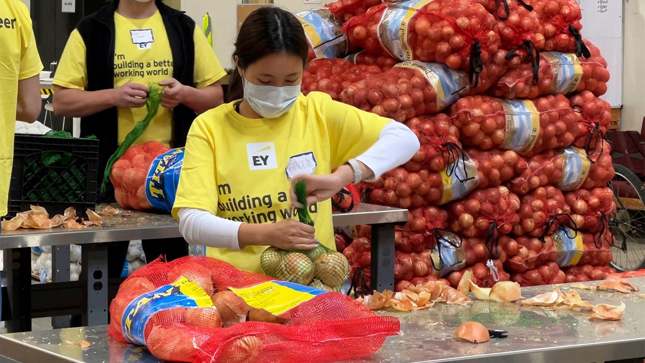 Food banks in America experience surging demand: 'No sign of it slowing down any time soon'