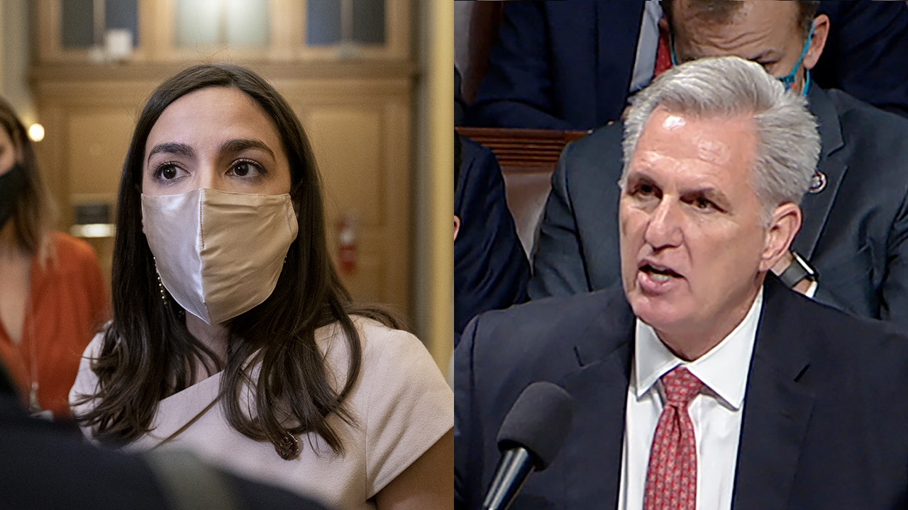 AOC mocked McCarthy’s speech from House cloakroom prior to social-spending vote: ‘Communicating so little’ – Fox News