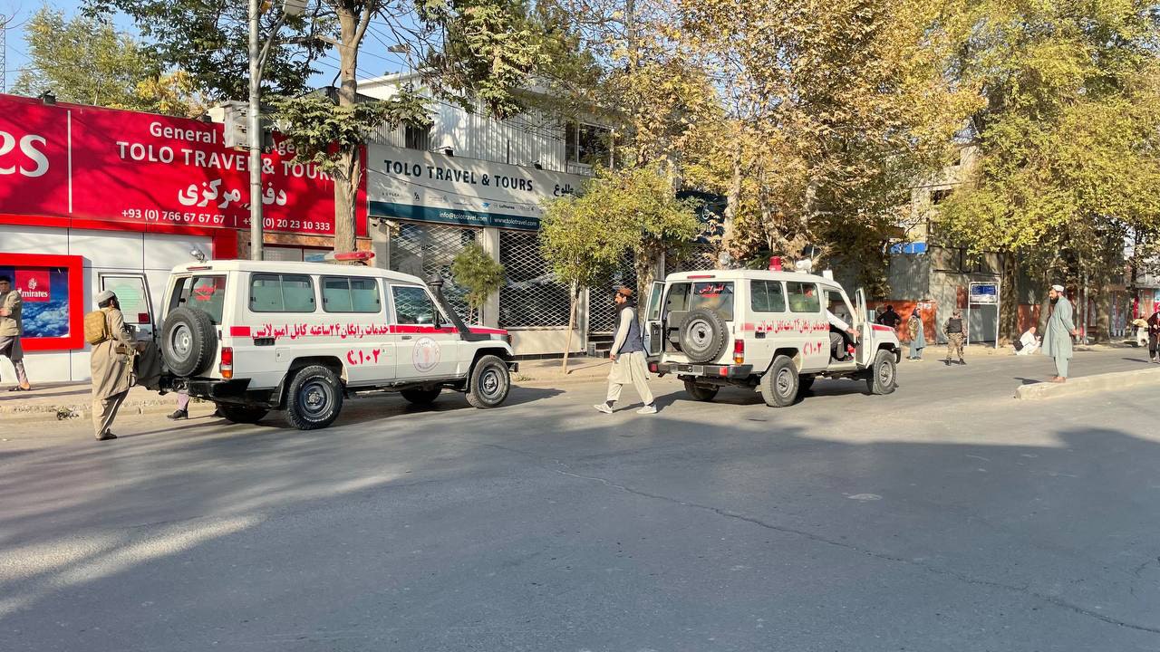 Explosion near Kabul hospital kills 3 and wounds 16