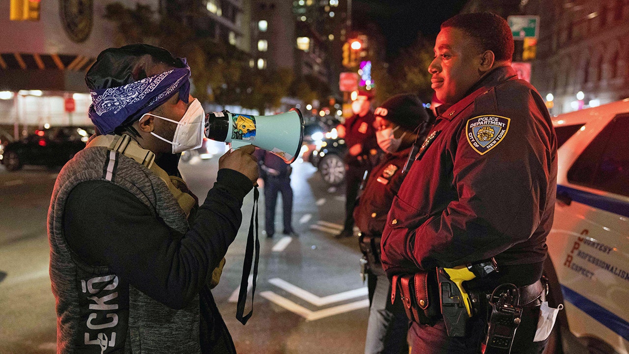 PHOTOS: Protests erupt from New York to California after Rittenhouse acquitted on all charges