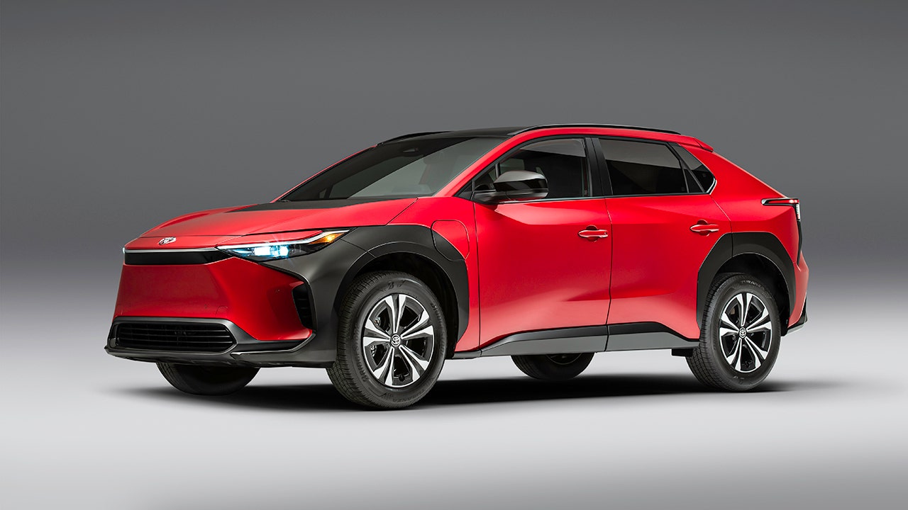 Electric Toyota bZ4X SUV debuts with 250 miles of range