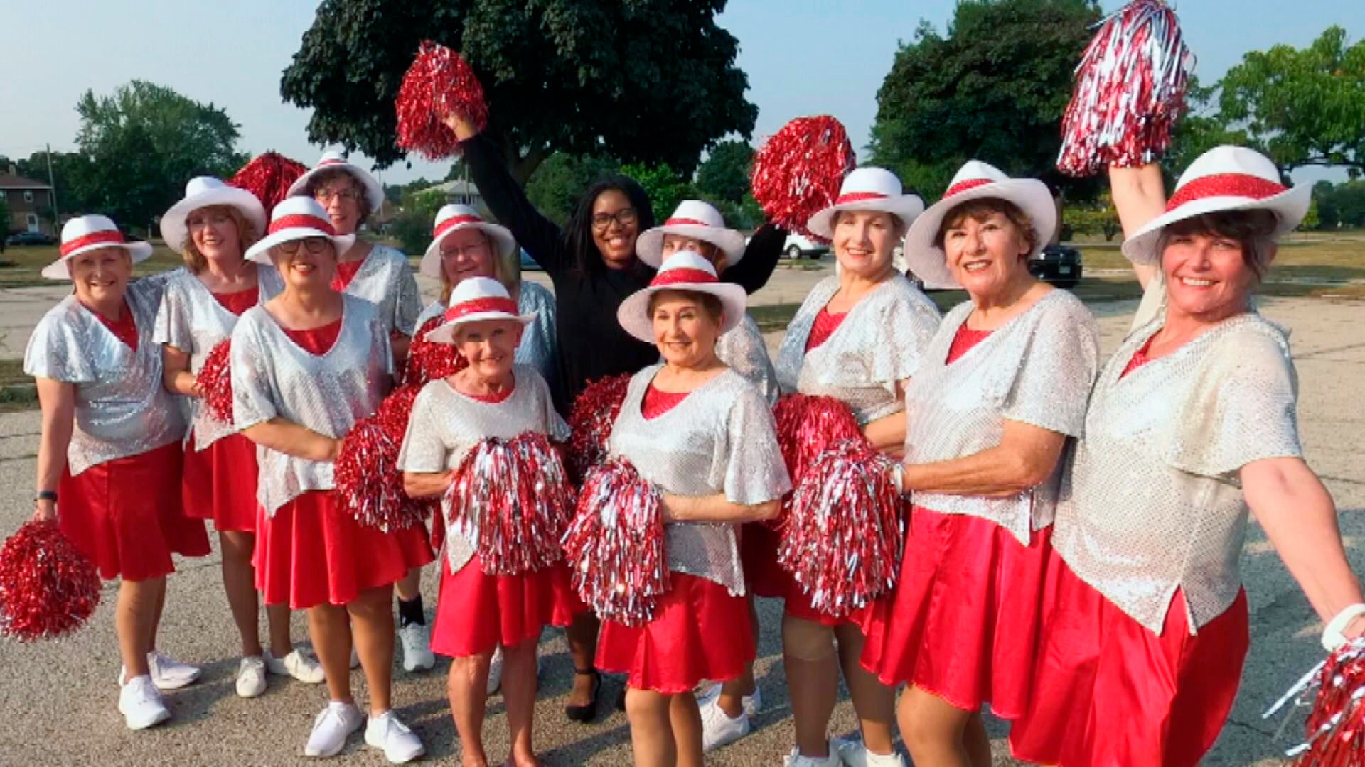 Milwaukee Dancing Grannies make parade return after Waukesha tragedy
