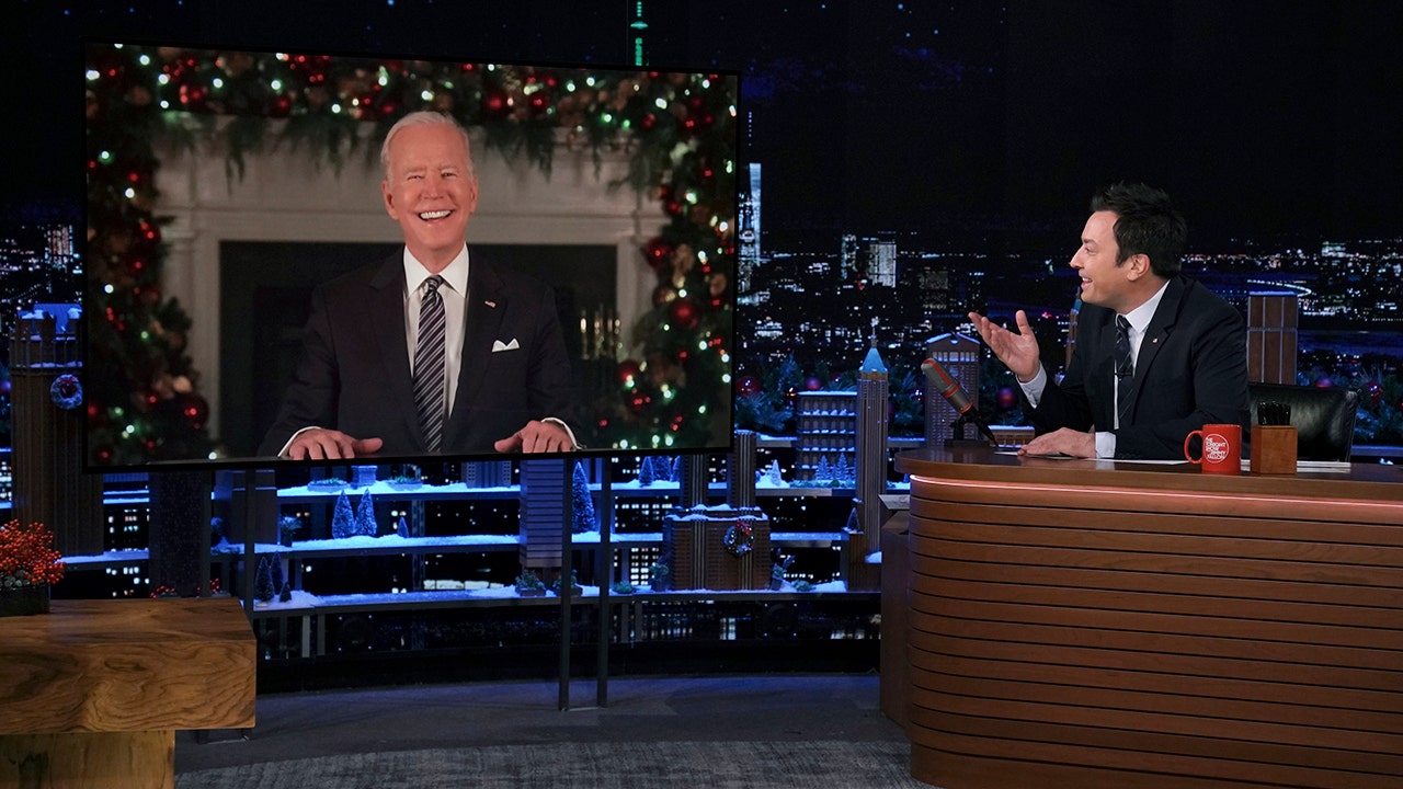 Biden tells Jimmy Fallon he doesn't follow poll numbers 'anymore' on first late-night appearance as president
