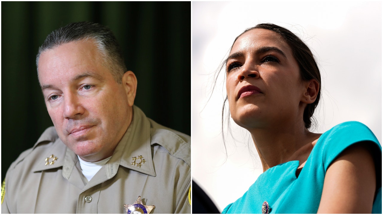 LA county sheriff rips AOC's dismissal of smash-and-grab robberies as a 'jedi mind trick'