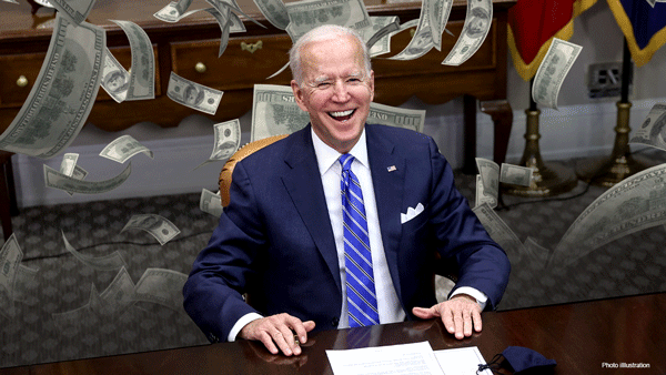 President Biden has presided over some of the highest-spending years ever seen in the federal government, and his administration is offering some internships that pay more than the median U.S. salary last year.