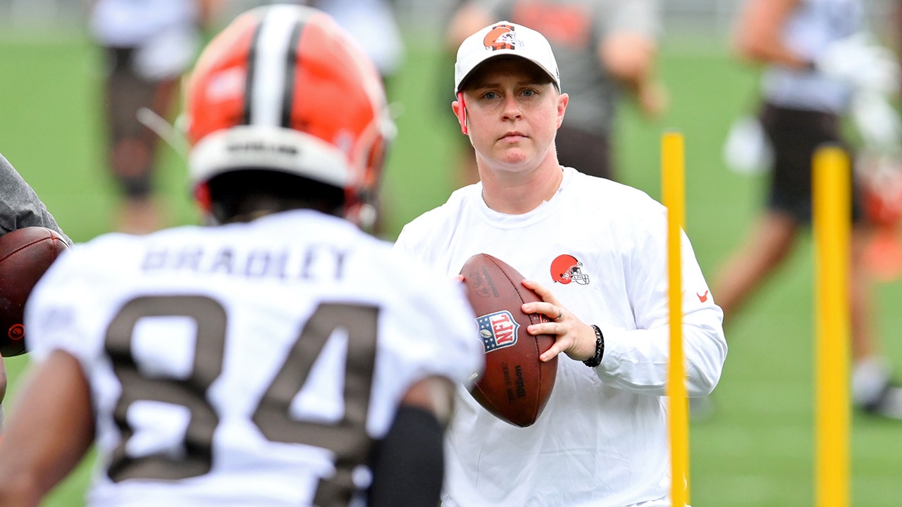 Browns chief of staff Callie Brownson selected as head coach of USA  Football's 2022 U.S. Women's Tackle National Team 