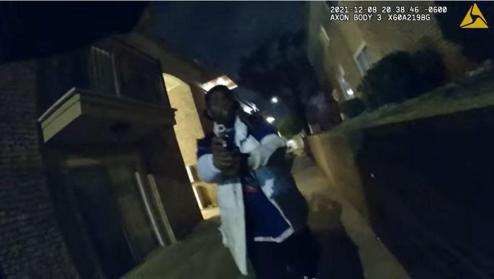 Oklahoma City cop tells armed man 'don't shoot' in body camera video