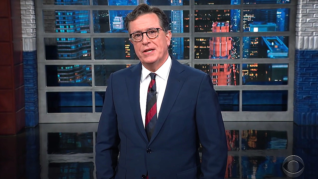 Stephen Colbert ripped for 'misogyny' after mocking 'Mrs. Hamburglar' Kyrsten Sinema over filibuster support